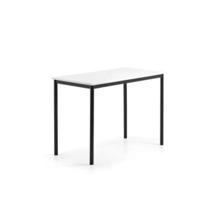 Stół BORÅS, 1200x600x900 mm, blat z funkcją tablicy suchościeralnej, antracyt