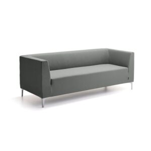 Sofa 3-osobowa CASUAL, tkanina CURA, antracyt