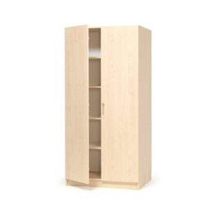 Szafa THEO, pełne drzwi, 1000x470x2100 mm, brzoza