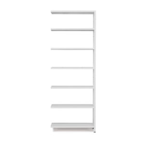 Regał IDEAL, moduł dodatkowy, 2500x1005x600 mm, szary