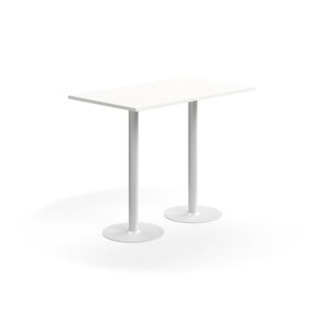 Stół barowy VERTICUS, 1400x800x1100 mm, biały