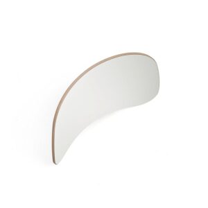 Oparcie do krzesła szkolnego YNGVE, na płozach, biały, rozmiar 6