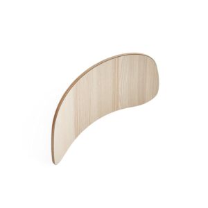 Oparcie do krzesła szkolnego YNGVE, na płozach, popielaty, rozmiar 6