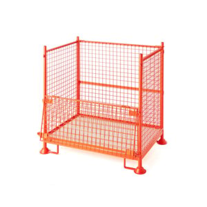 Sztaplowany kontener z siatki ATTACH, wys. wewn. 1000, 750 kg