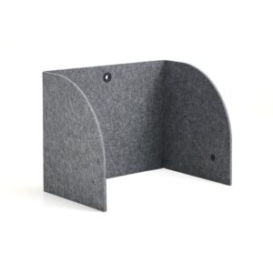 Ekran szkolny FILTER, jasnoszary