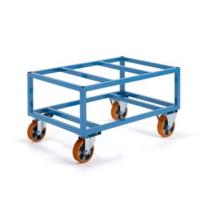 Wózek paletowy OUTLINE, 500 kg, Ø160 mm koła PU, 1200x800x625 mm