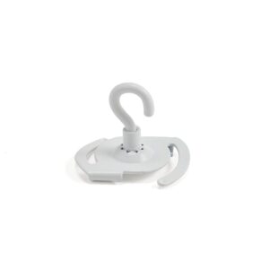 Hak do sufitu podwieszanego, biały