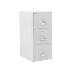 Ognioodporna szafka kartotekowa SHELL, zamek mechaniczny 90 min., A4/Folio, 3 szuflady, 1130x520x680