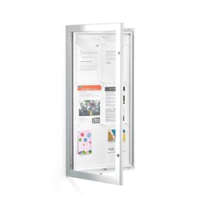 Gablota informacyjna ETHEL, zamykana, 1080x590x30 mm