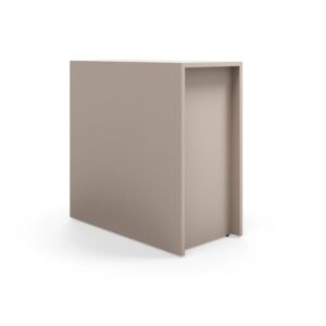 Wielopoziomowy moduł sceniczny TOGETHER, 800x400x800 mm, szarość gliny