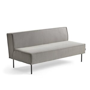 Sofa COPENHAGEN PLUS, 2-osobowa, tkanina, taupe