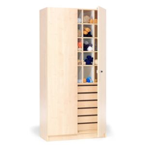 Szafa ubraniowa THEO, 1000x470x2100 mm, brzoza