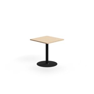 Stół VERTICUS, 700x700x720 mm, dąb/czarny