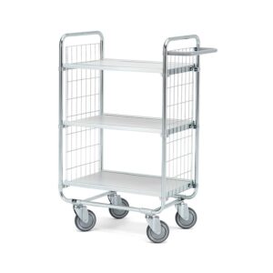 Wózek CRAFT z półkami, 3 półki, 200 kg, 620x425x1100 mm