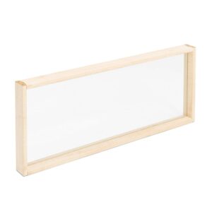 Sekcja górna do ścianki DUO, brzoza, szkło