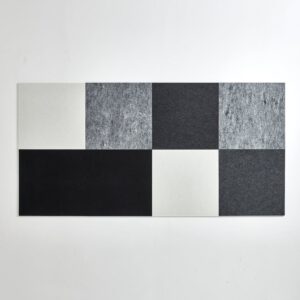 Panel akustyczny PATTERN, 8 szt., 600x600x11 mm