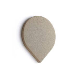 Panel akustyczny POLY, kropla, 725x600x56 mm, ścienny, beżowy