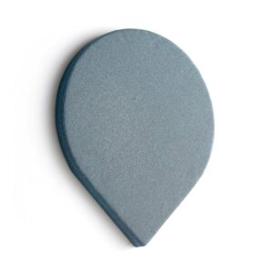 Panel akustyczny POLY, kropla, 965x800x56 mm, ścienny, jasnoniebieski