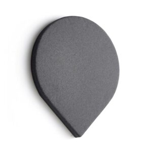 Panel akustyczny POLY, kropla, 965x800x56 mm, ścienny, ciemnoszary