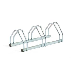 Stojak na rowery BRADLEY, 3 miejsca, 250x720x330 mm