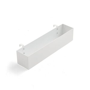 Pojemnik na akcesoria do stołu TEAMWORK, biały