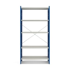 Regał MIX, moduł podstawowy, 2100x1000x500 mm, zamknięty stelaż