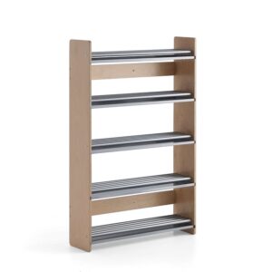 Półka na buty ABBE, 900x250x1400 mm, brzoza