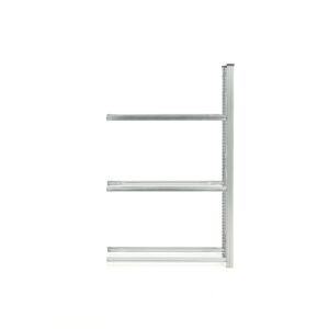 Regał na opony, 3 półki, moduł dodatkowy, 2000x1200x400 mm