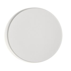 Panel akustyczny SATELLITE, ścienny, Ø1170 mm, biały