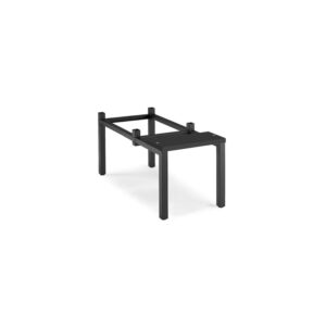 Nóżki do szaf z ławeczką, 300 mm, czarny