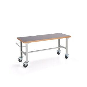 Mobilny stół roboczy SOLID, 2000x800 mm, winyl