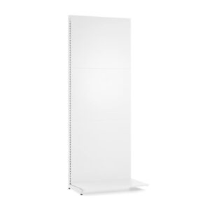 Regal sklepowy MARKET, ścienny, moduł dodatkowy, 2292x900x550 mm, biały