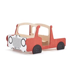 Mebel do zabawy DRIVE, samochód, czerwony