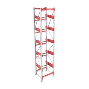 Regał na szpule ULTIMATE, moduł podstawowy, 5000x950x1100 mm