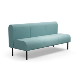 Sofa modułowa VARIETY, 3-osobowa, tkanina Pod CS, turkusowy