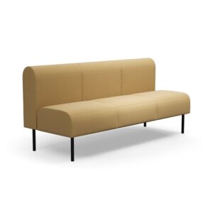 Sofa modułowa VARIETY, 3-osobowa, tkanina Pod CS, żółty