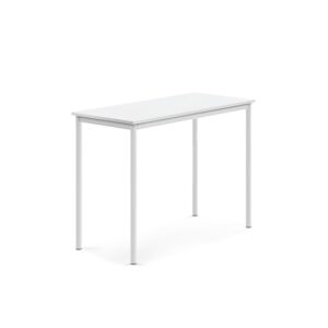 Stół BORÅS, 1200x600x900 mm, laminat biały, biały