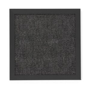 Tablica informacyjna ANGELA, 450x450 mm, ciemnoszary, czarny