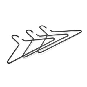 Wieszak TRIANGEL, 3 szt., czarny