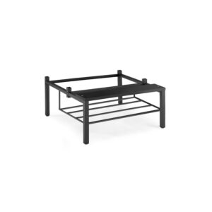 Nóżki do szaf z ławeczką i półką na obuwie, 600 mm, czarny