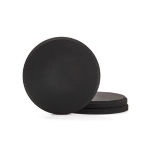 Panel akustyczny SATELLITE, ścienny, Ø600 mm, 3 szt., czarny