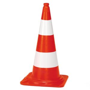 Pachołek drogowy, 750 mm, biało-czerwony