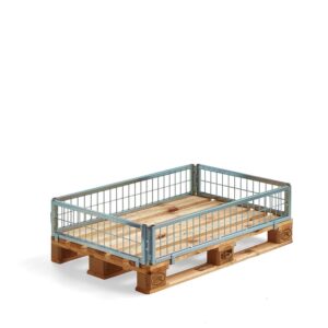 Kosz paletowy VOLUME, 1200x800x200 mm