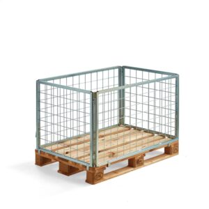 Kosz paletowy VOLUME, 1200x800x660 mm