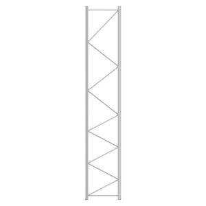 Rama regału paletowego ULTIMATE, 6000x1100 mm, 12500 kg