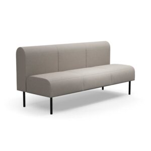 Sofa modułowa VARIETY, 3-osobowa, tkanina Blues CSII, taupe