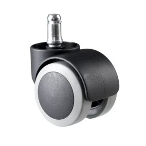 Lekko toczące się koła skrętne do krzeseł biurowych, 5 szt.