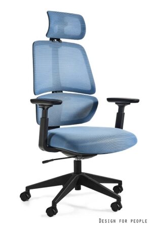 ERGO (ZM-716A) - SIATKA/TKANINA NIEBIESKA Unique