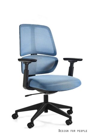 ERGO (ZM-716B) - SIATKA/TKANINA NIEBIESKA Unique